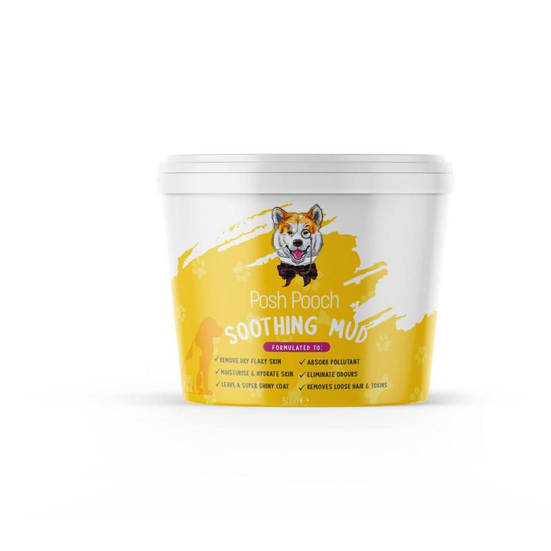 Soothing Mud Wash For Dogs | Enriched Vitamins, Natural Detoxing Hydrating Nourishing Itchy Flaky Skin Remover Moisturising Relief Wash | Deep Cleaning Deodorising Cruelty Free Mineral Spa Treatment 1