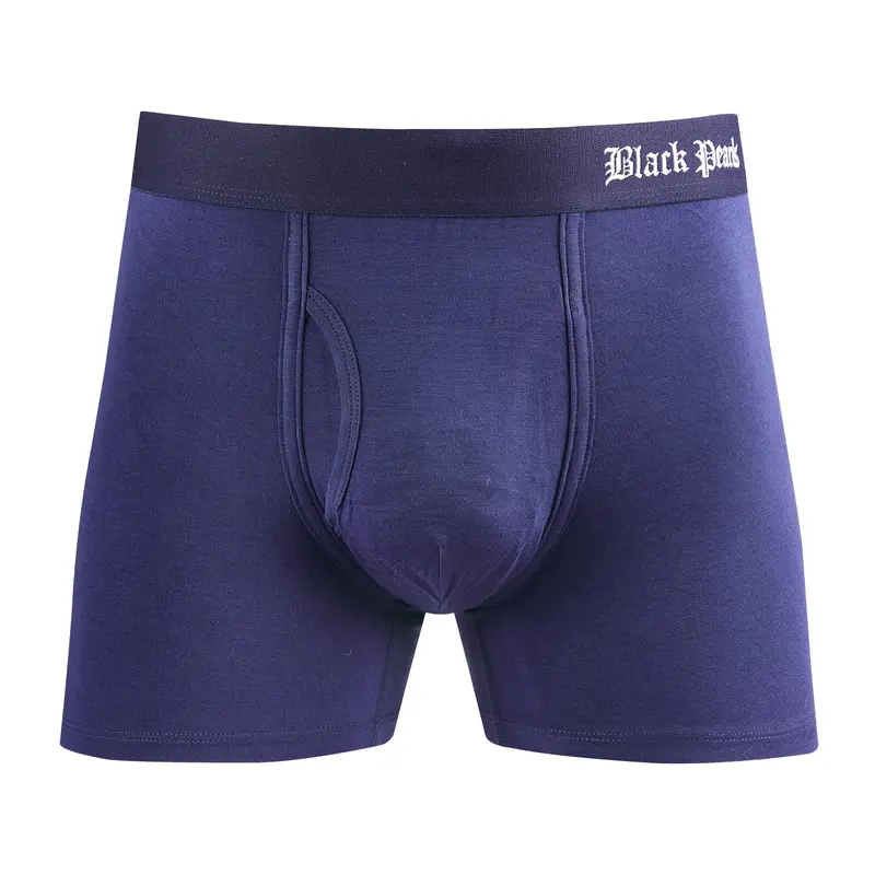Black Pearls Boxer-Shorts 1pcs, Fly Opening Flatlock, Tagless & comfy underwear for active lifestyle Man Menswear 6