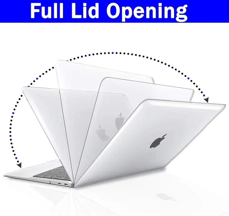 Crystal Clear Case for MacBook Air 13 inch (2010-2017) - Polycarbonate Hard Shell Cover for MacBook Air M1 A2337/A2179/A1932 2