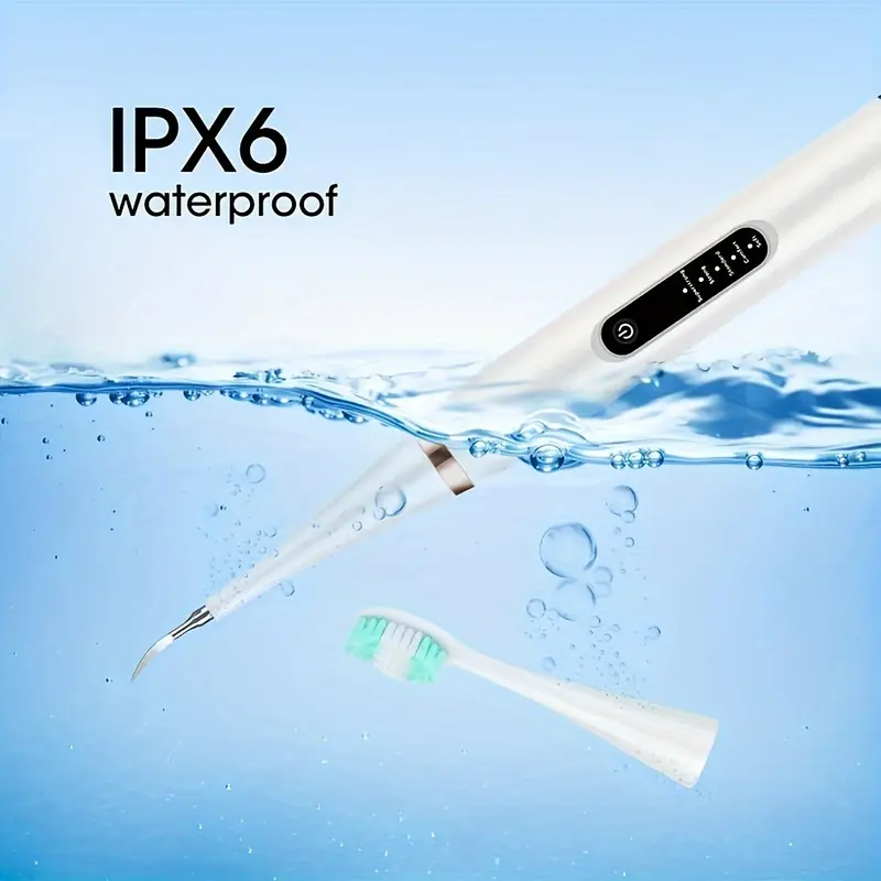 Rechargeable Portable Electric Toothbrush, Travel-Friendly Oral Care Beauty Kit With Replaceable Heads, Electric Teeth Cleaning Device Christmas Gift 7
