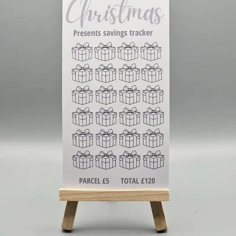 Christmas Money Savings Tracker Challenge 0