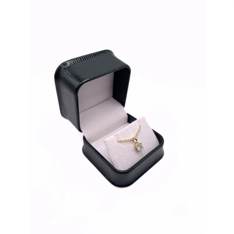 Dubai Gems yellow gold finish Round Cut Created Diamond Pendant Necklace Daily Birthday Wedding Anniversary Christmas 2