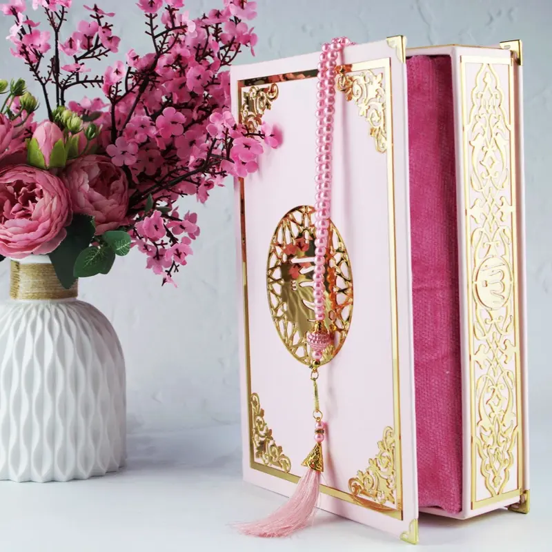 Personalised Prayer Mat & Tasbih Gift Set, Islamic Prayer Gift Set, Salah Mat, Personalised Islamic Gift 6