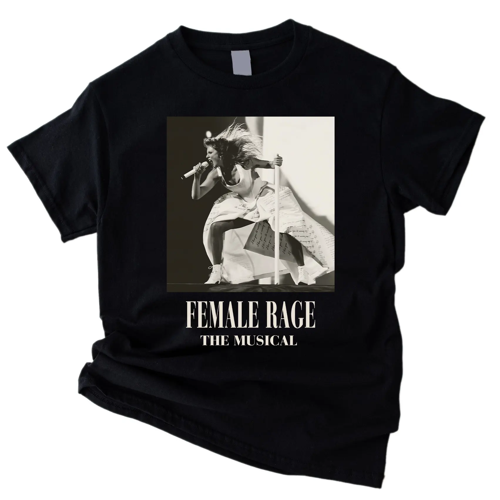 Female Rage The Musical T-shirt  TTPD The Eras Tour Taylor Swift Inspired Tribute