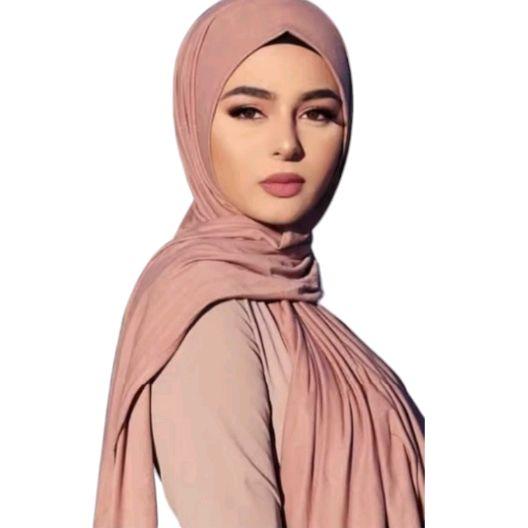 Mariam مريم - premium quality Emirati jersey hijabs XL 4