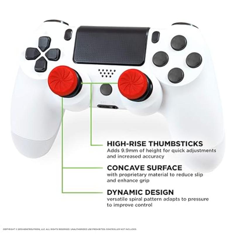 Product Introduction of Level Up Your Gameplay with Kontrol Freek Galaxy & FPS Thumbsticks for Xbox & PlayStation – Featuring Rubber Grips for Enhanced Control 2