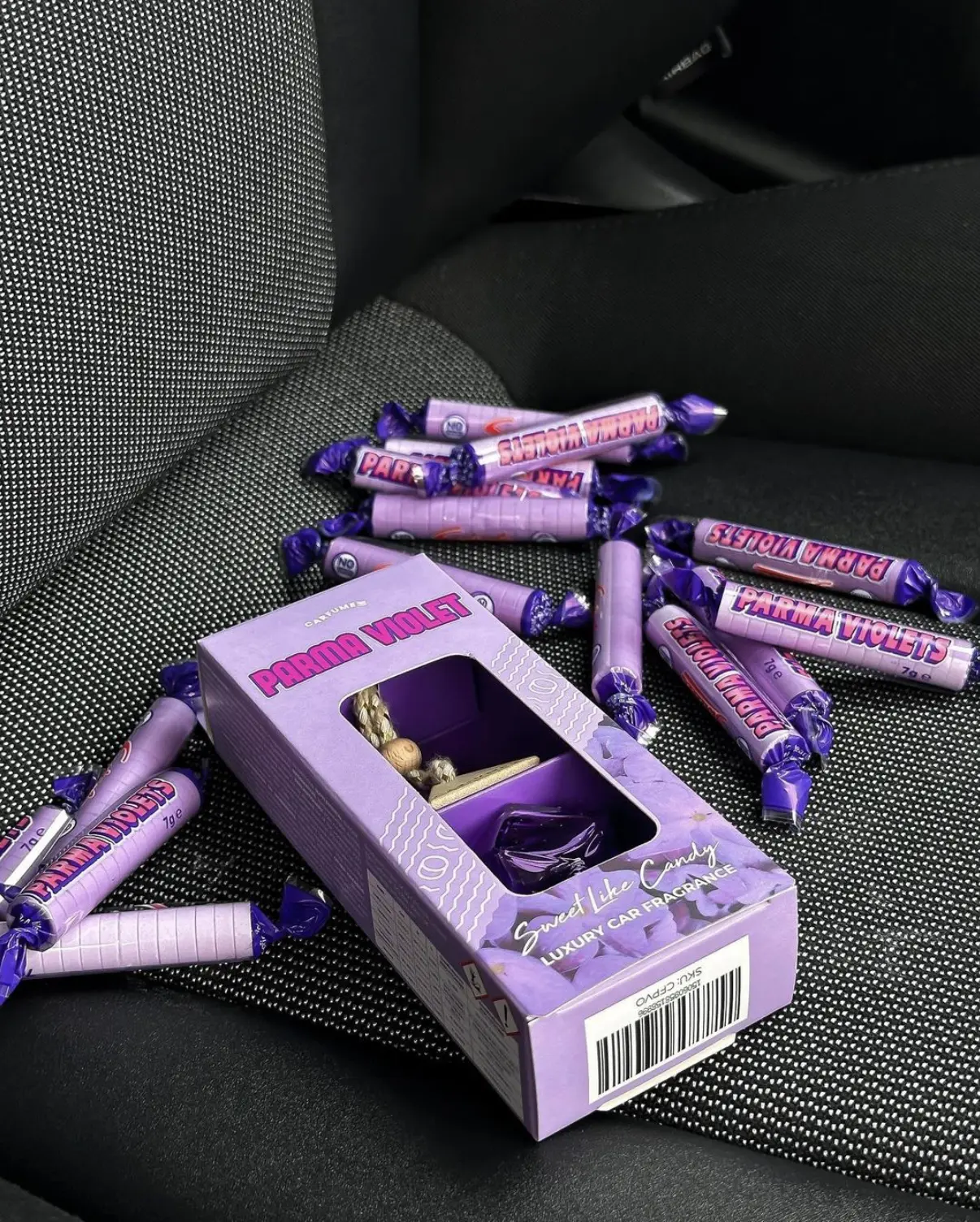 Limited Edition Parma Violet Car Air Freshener by Carfume