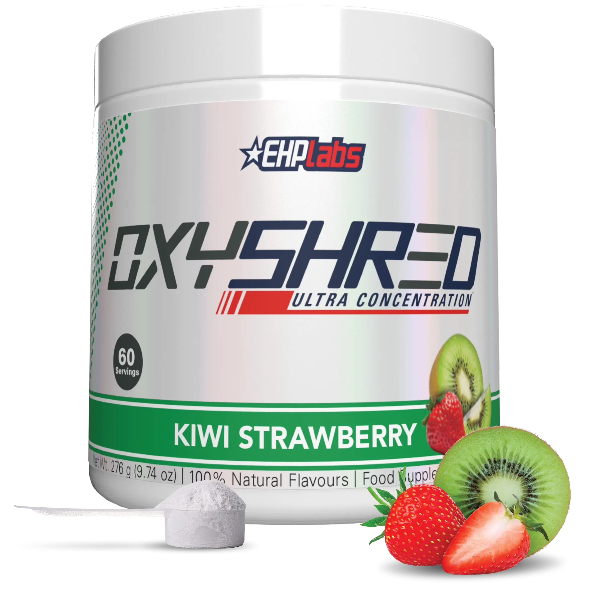 EHPlabs OxyShred Ultra Concentration Pre Workout Powder - 60 Serves Supplement Dietary Healthcare  Fitness Supplement Sugar Free Energy Carnitine