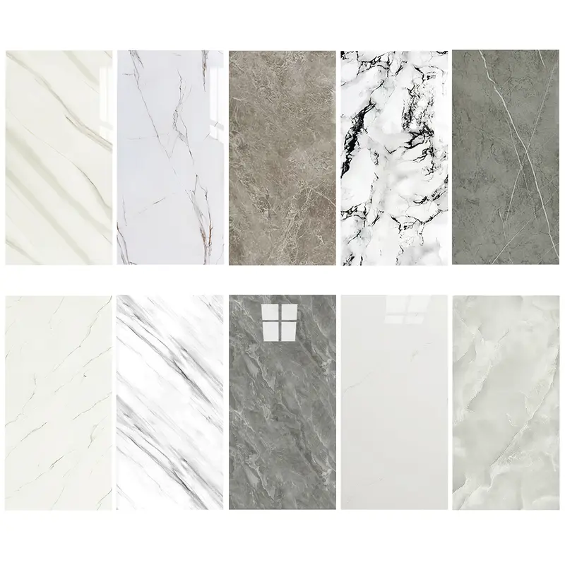 Livingandhome 10pcs Multi-Colour Backsplash Wall Sticker Wall Tiles Wallpaper for Modern Home Decor 3