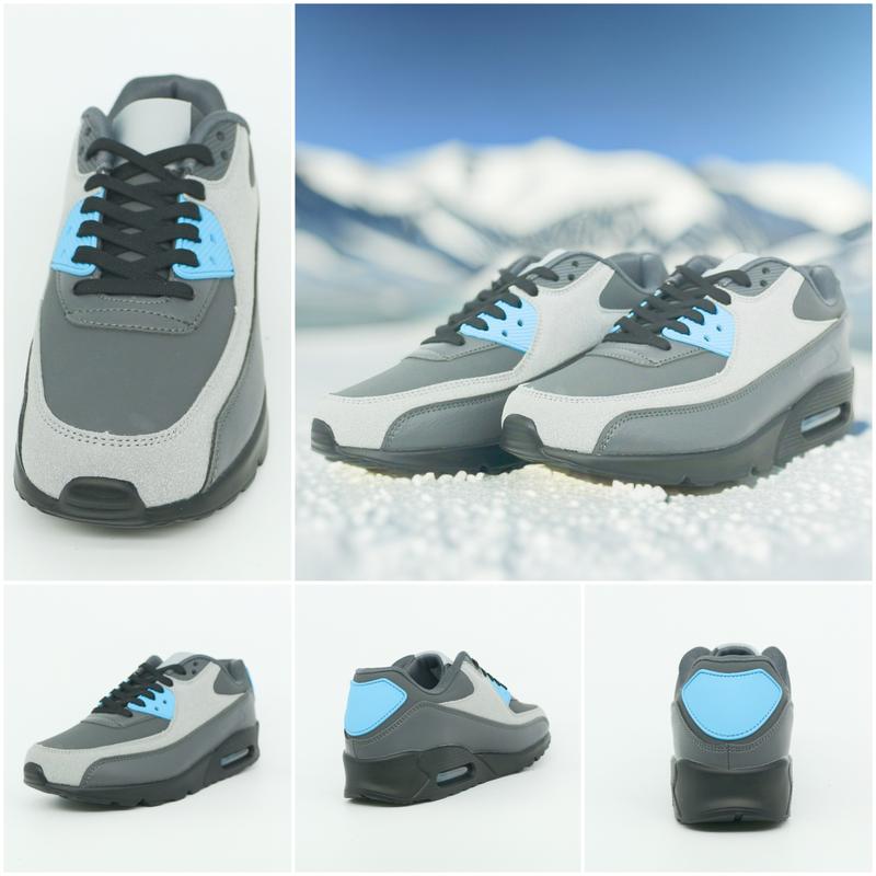 Men's Trainers 2024 UK Mens Air Shock Absorbing Max 90 Running Basketball Trainers Jogging Gym Fitness Trainer Man Shoes Multi Colours 4