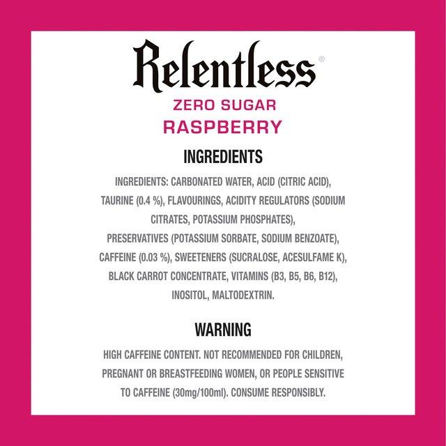 Relentless 12 Pack, 12x500ml Case of Relentless Energy Drink 5