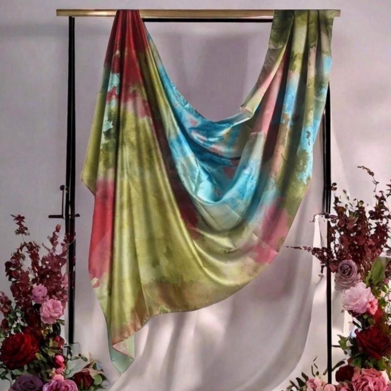Luxe Modal Non Slip Ombre Marble Hijab Headscarf 4