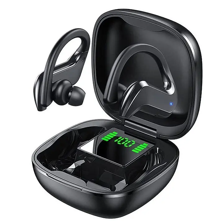 MD 03 True Wireless Sport Earbuds With LED Power Display Android Audio Headphone Waterproof 0