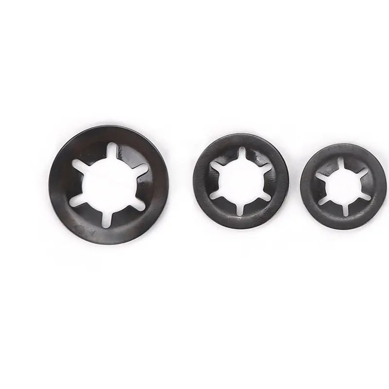 280pcs/340Pcs Starlock Washers Push On Lock Star Tooth Grab Fastener Clips Lock Sets - M3-M12 Sizes 2