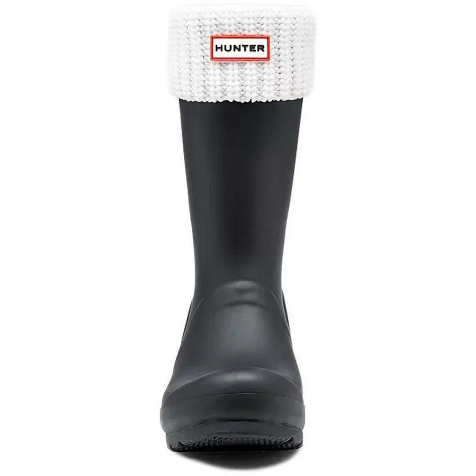 Hunter Orginal 6 Stich Short Sock In White