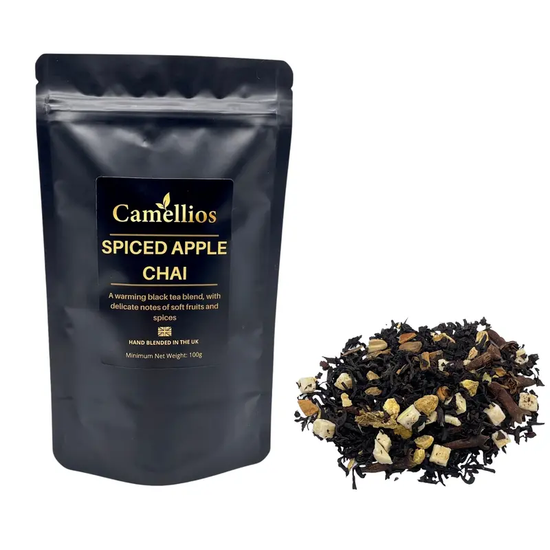 Exotic Tea Selection, 3 Loose Leaf Teas, Camellios (3 Flavours, 100g Each) 4
