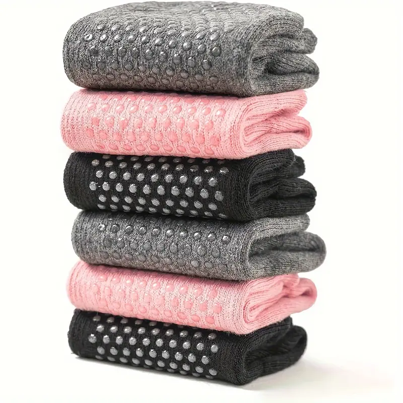 Product Introduction of ANIELGARD   4pcs Women's Breathable Non-Slip Yoga Socks, Perfect for Pilates, Barre, Ballet and Home Exercise, Comfortable to Wear. 0