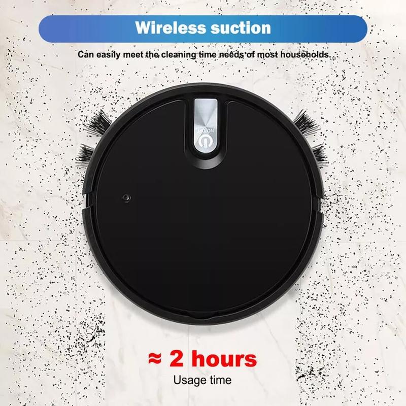 Smart Robot Vacuum Cleaner Automatic Sweeper Floor Carpet Clean Rechargeable UK 3