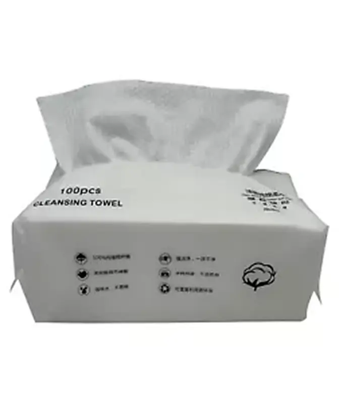 Cotton Disposable Face Towel Makeup Dry Wet Portable Facial Tissue Washing Clean Skincare Cleansing Comfort 0