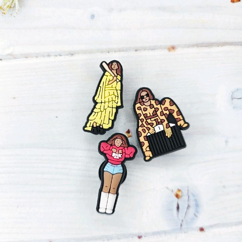 singer inspired shoe charms, 4