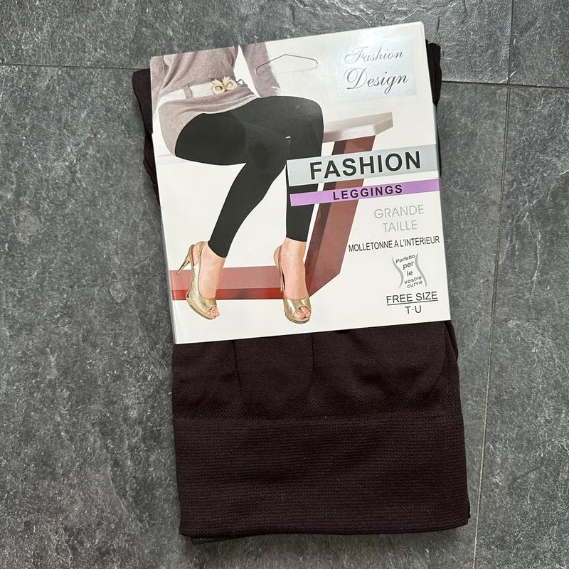 Fleece lined soft stretch leggins 2