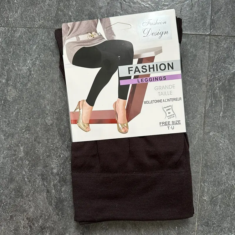 Fleece lined soft stretch leggins 2