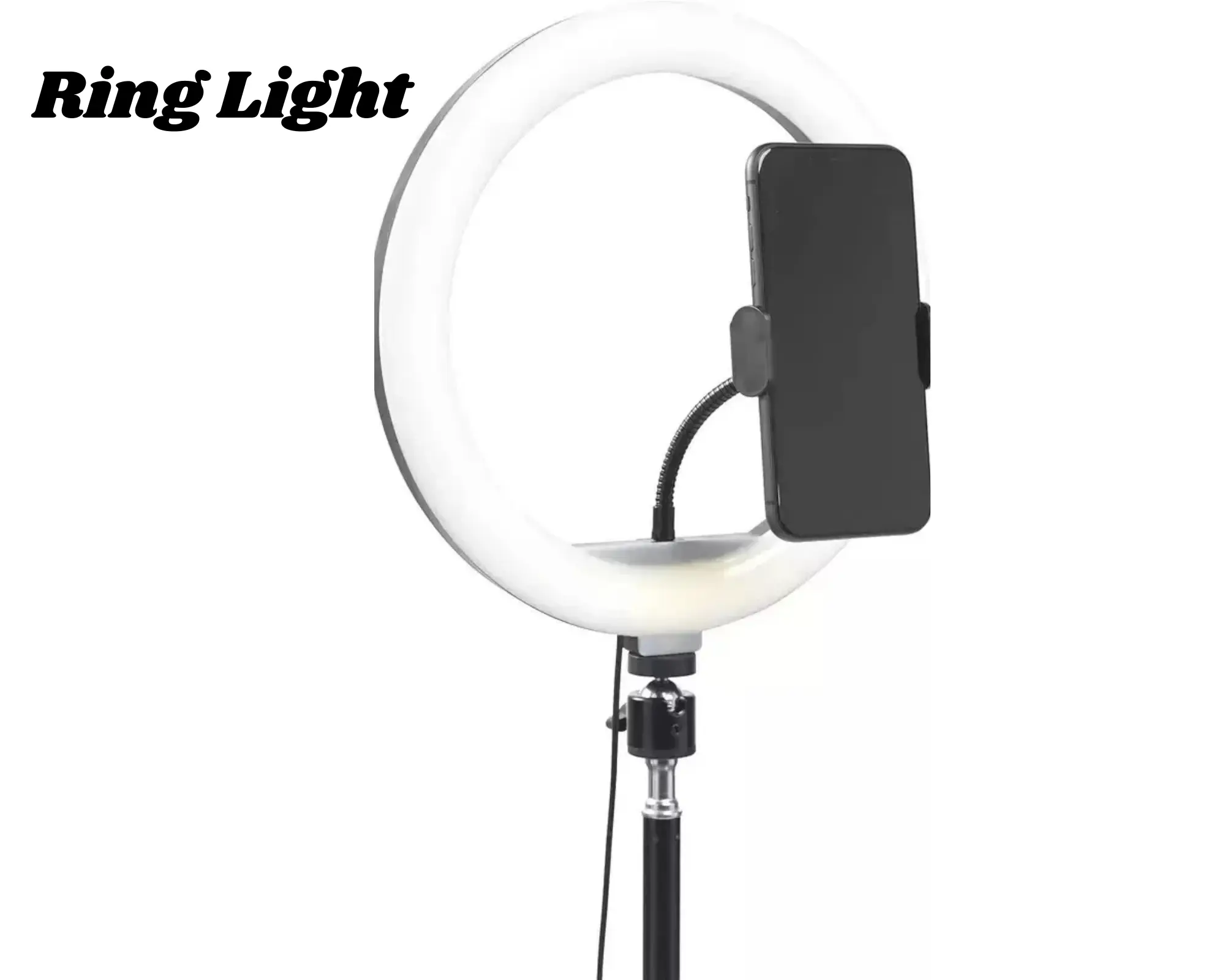 10" Ring Light with Tripod Stand & Phone Holder , 63" (160cm)Tall Tripod Stand with 3 Light Modes,Ring Light 10" with Tripod Stand & Phone Holder for Live Streaming & YouTube Video, Photography, Ring Light Smartphone