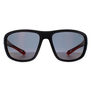 Polaroid Sunglasses PLD 7049/S 8LZ BG Black Orange Red Mirror Polarized High Contrast