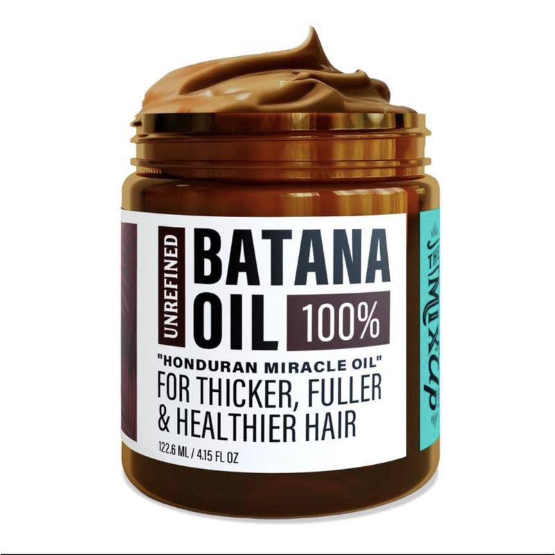 Batana Oil for Hair Growth, Batana Oil Organic 100%, Hair Growth Oil for Frizz, Split Ends, Texture & Shine, 4.15 Ounce Jar 0