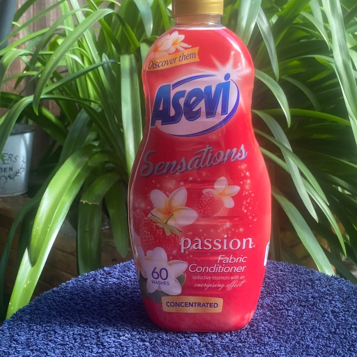 Asevi range of fabric conditioners - spanish cleaning products - sensation range - baby - hypoallergenic