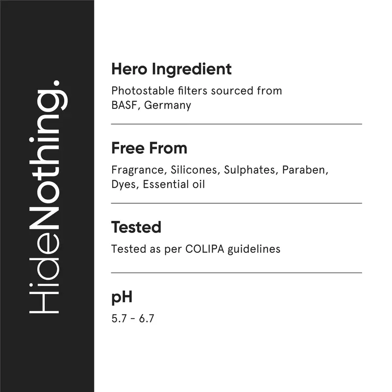 Minimalist Sunscreen SPF 50 Lightweight, No White Cast, Broad Spectrum PA ++++, Acne Safe| For Men & Women, 50 g (Pack of 1) 5