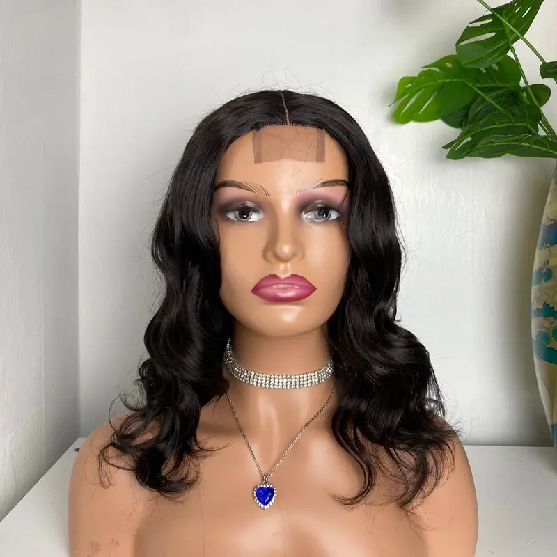 14” curly bounce wig natural black 1