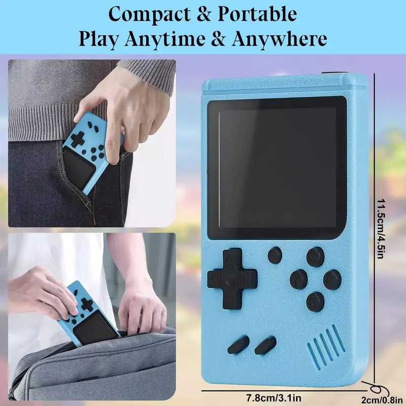 Retro Handheld Game Console 500-in-1 Classic Games Mini Portable Player Gift 5