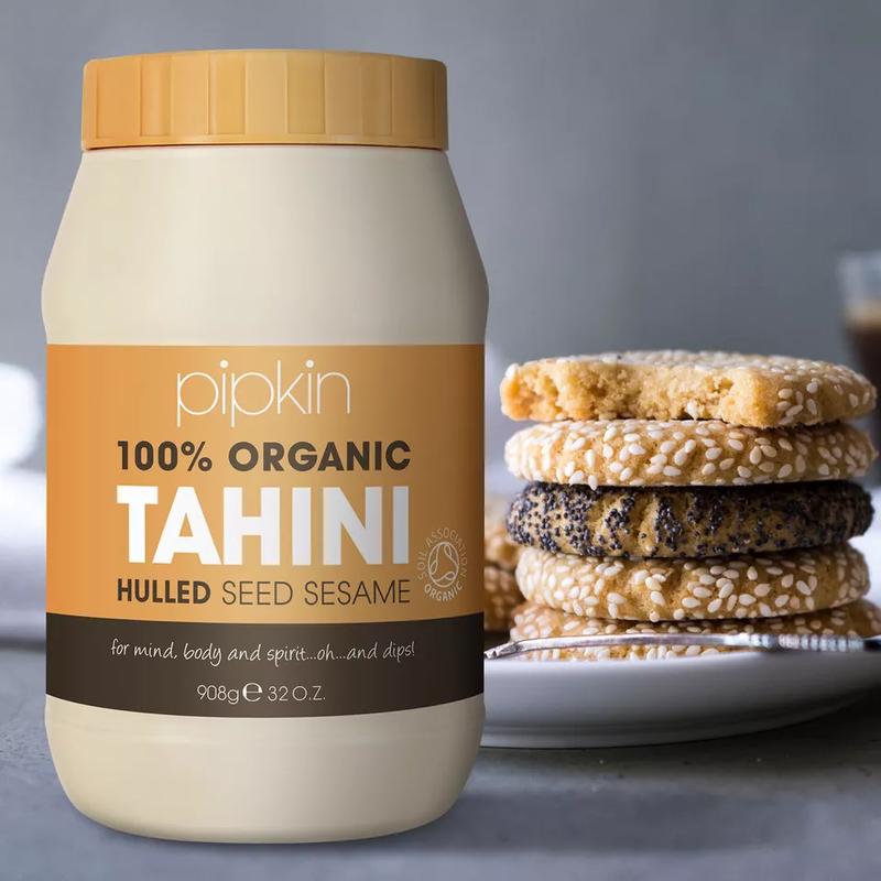 100% Organic Tahini Paste 908g Natural Vegetarian Kosher Vegan Non-GMO 1