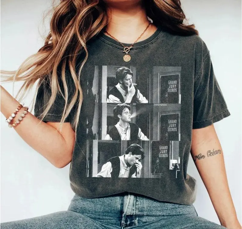Retro Chandler Bing FRIENDS 90s Shirt, Chandler Bing graphic Shirt