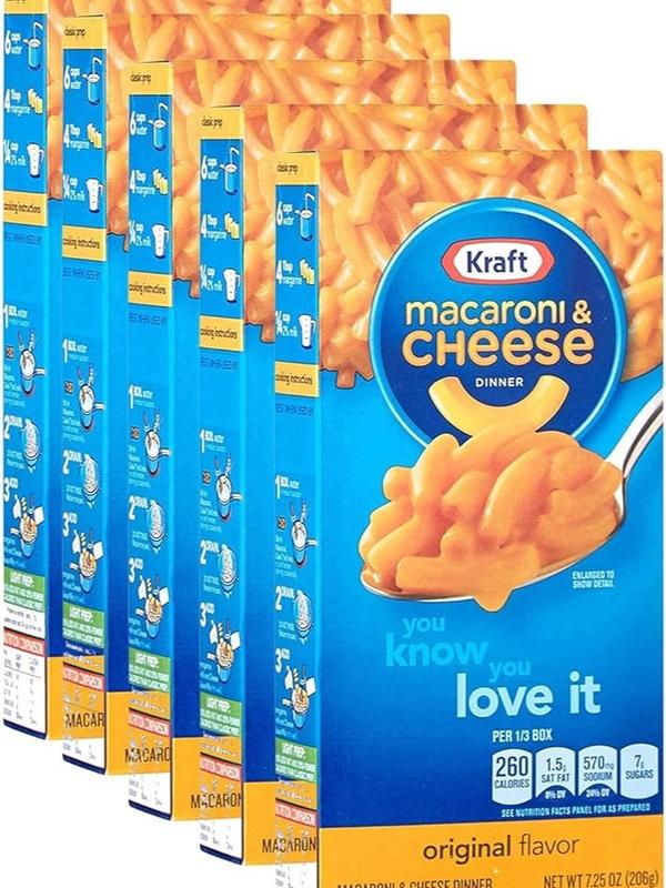 Kraft Macaroni Cheese Mac & Cheese Smaller Pack 206 g Carb Pasta 3