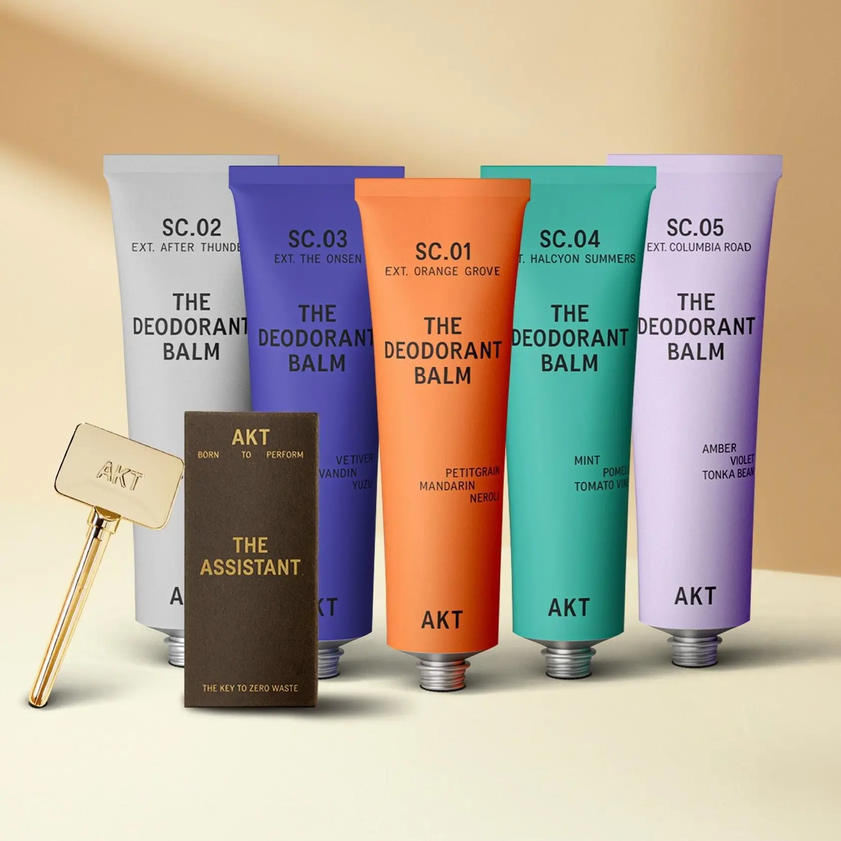THE FULL SHOW. Discover all 5 natural deodorant balms with The Assistant. Plastic-Free and Aluminium-Free Body Care.