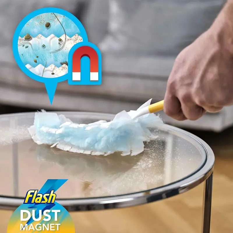 Flash Duster Mrs Hinch Cosy Season Dust Magnet Refills, Fluffy Dusters Refills, 9 Dusters, Effective on 100% of Dust, Dust Magnet 2
