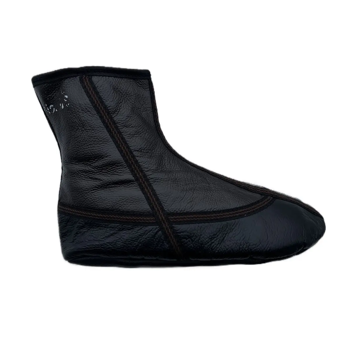 Genuine Leather Socks With Fleece Lined Inside Khuffs/Wadu Masa Footwear,100% Best Quality️️