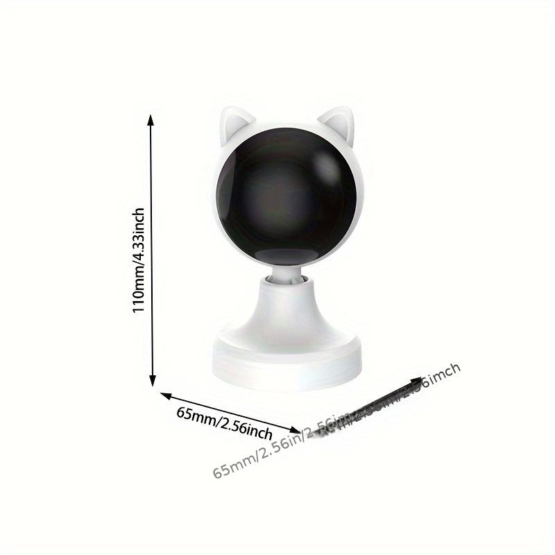 Portable USB Rechargeable Laser Cat Toy - Safe Low-Power Light for Indoor Interactive Play 4