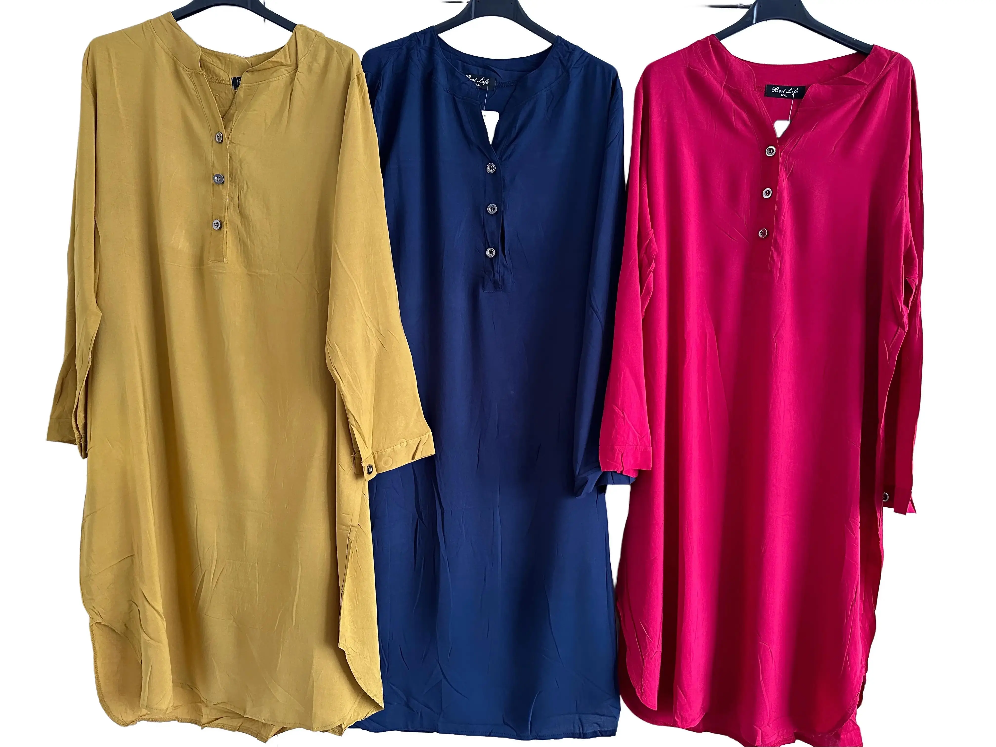Haseena Summer Shirt Dress (100% Viscose)