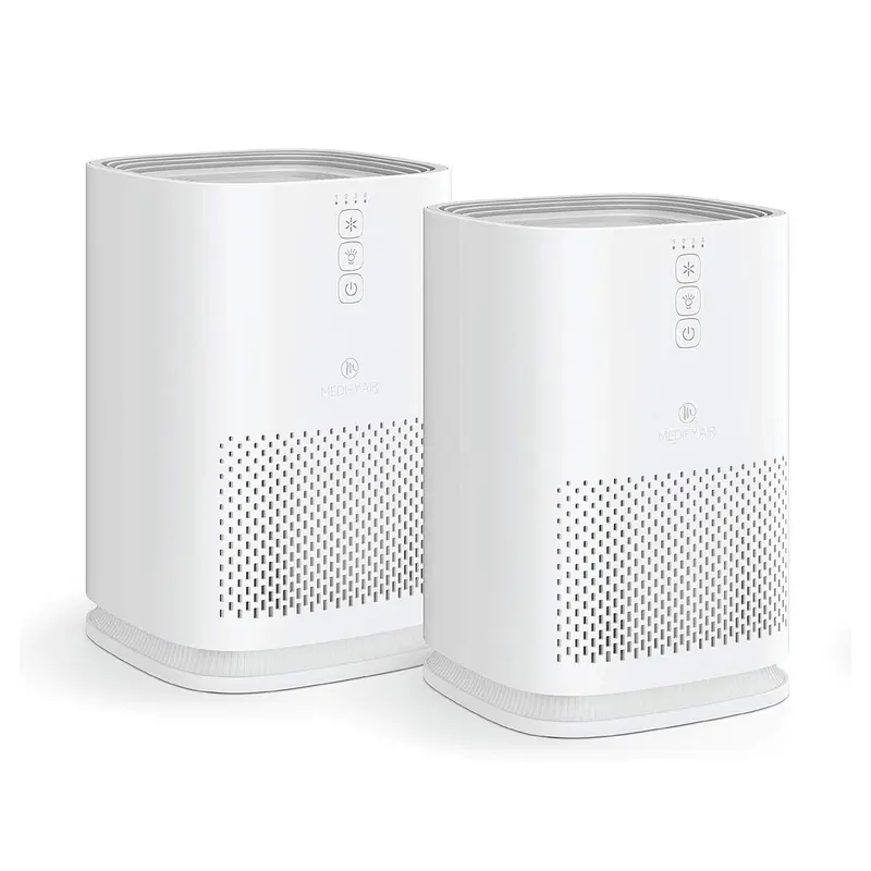 Medify Air Purifier For Home with H13 True HEPA Filter MA-14 for Allergens, Smoke, Smokers, Dust, Odors, Pollen, Pet Dander - 18 sq m Coverage air  purifier purifier 3