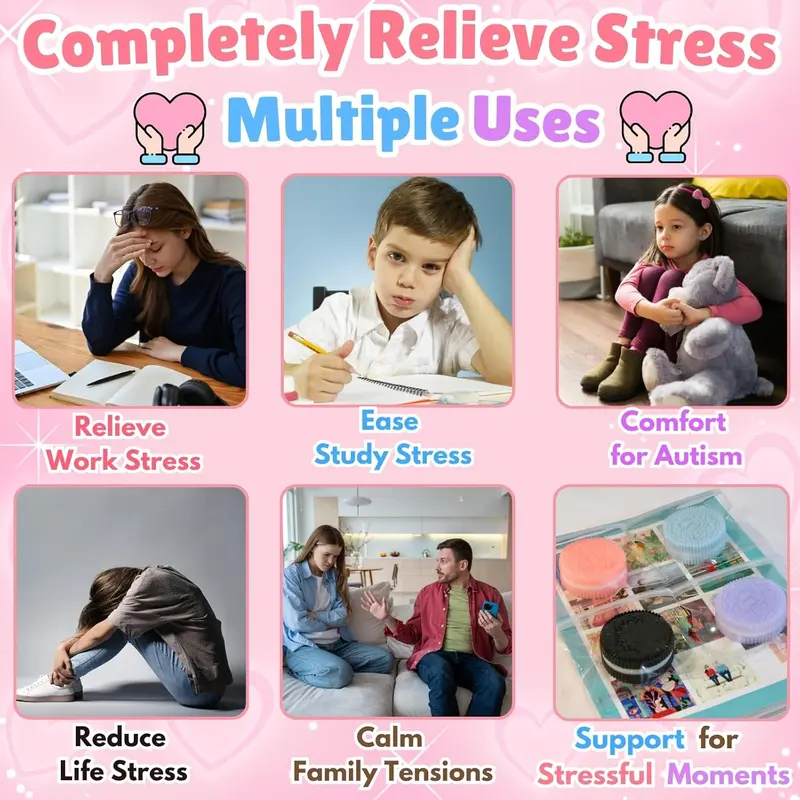 Pcs Biscuit Stress Relief Toy, Pinching Biscuit Simulation Squishy Toy, Anxiety Relief Sensory Toy,Soft Decompression Toy, Stress Squeeze Fidget Toys for Kids and Adults, Taba Squishy 3