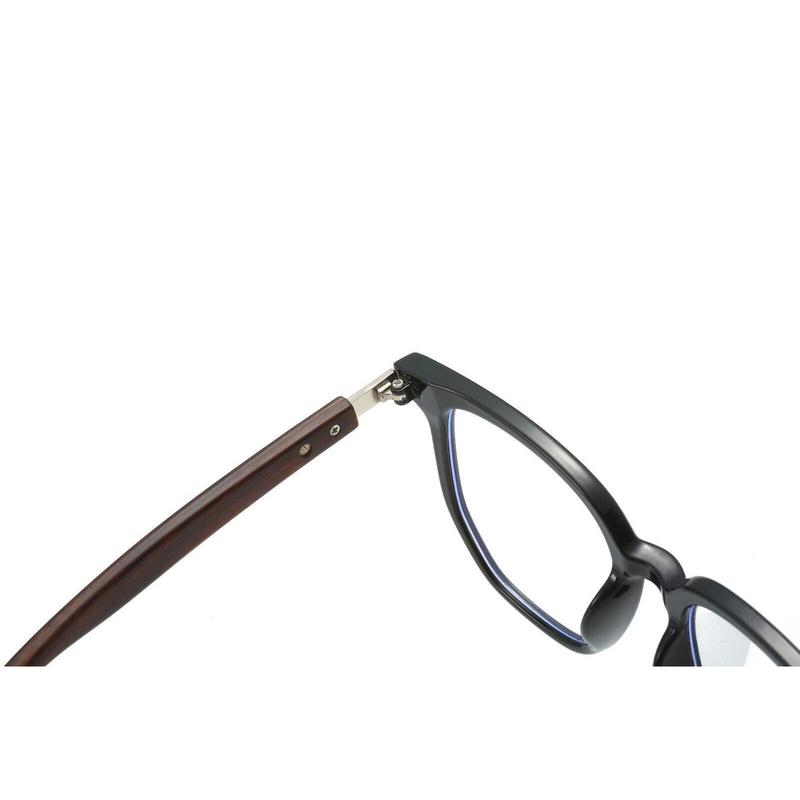 Eyeglasses Frames Trend Flat Glasses Men Women Wood Grain Legs Fashion Style 5