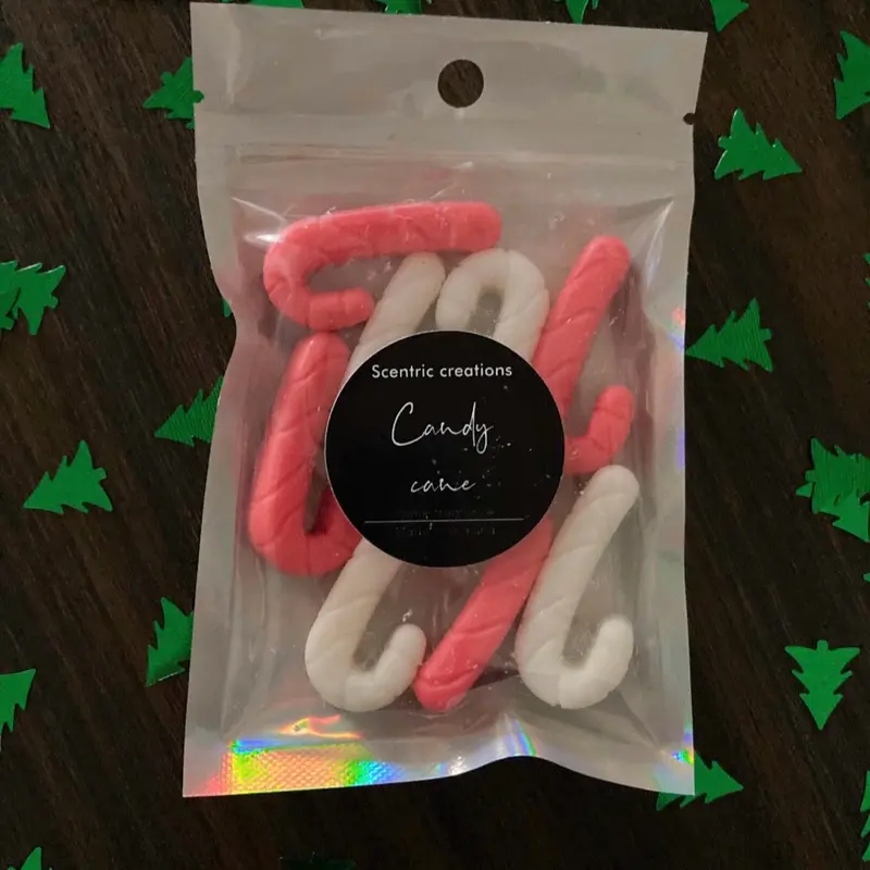 8 candy cane Christmas wax melts | Soy wax melts | Candy cane scent | Eco friendly 2