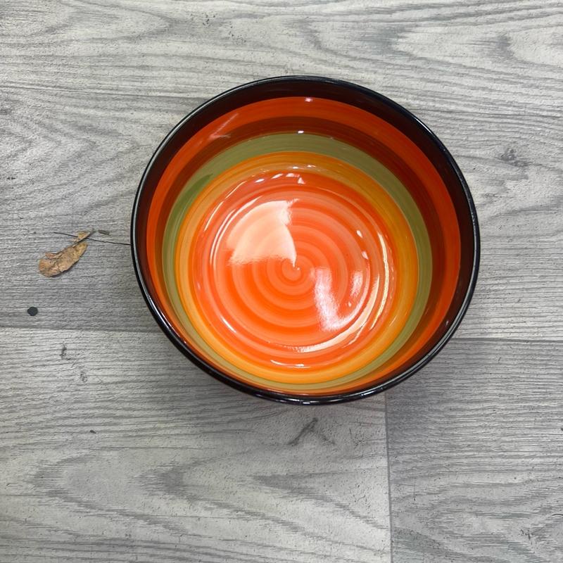 6inch coloured ceramic bowl microwave & dishwasher safe 2