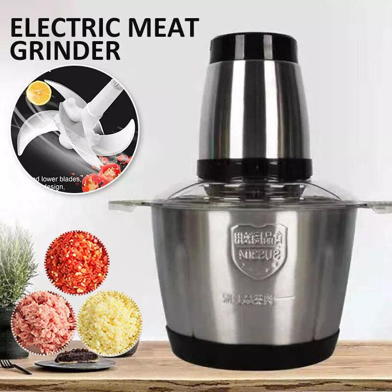 All-in-One Electric Meat Grinder & Food Processor – Powerful Mincer, Mixer, Blender, and Chopper for Home Cooking 1
