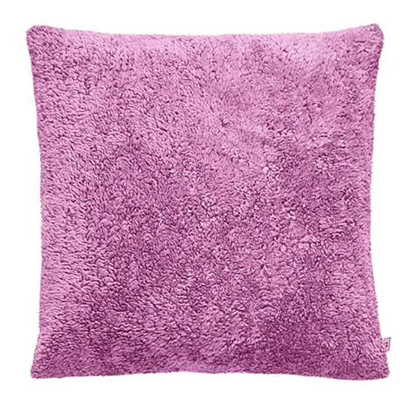BRIT HOUSE LUXURY SOFT TEDDY BEAR SHERPA FLEECE CUSHION COVER FILLED CUSHION 18" OR 24" 5