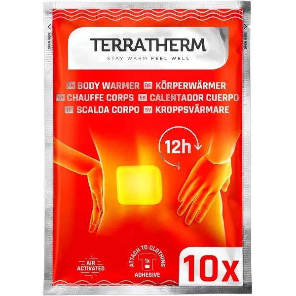 Heat Patch Back, Neck and Shoulders – 12h Soothing deep Heat, Back Warmer – Body Warmer self-Adhesive and air Activated – 10 Pieces 0