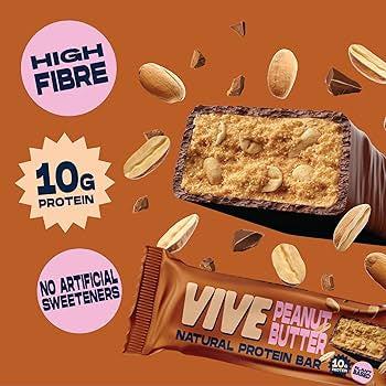 Vive Vegan Protein Peanut Butter Bar 2